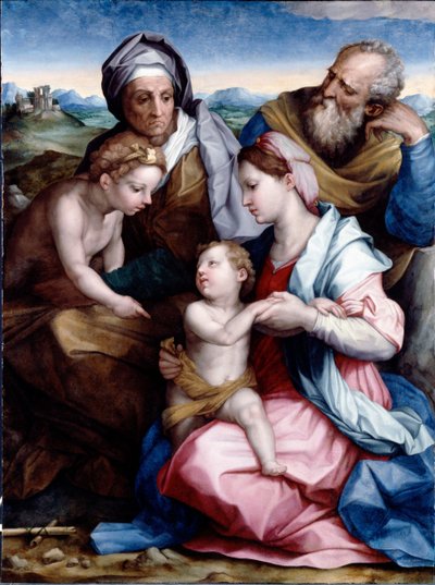 Holy Family by Andrea del Sarto